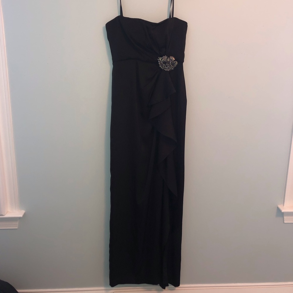 Black, BCBG Maxazria dress